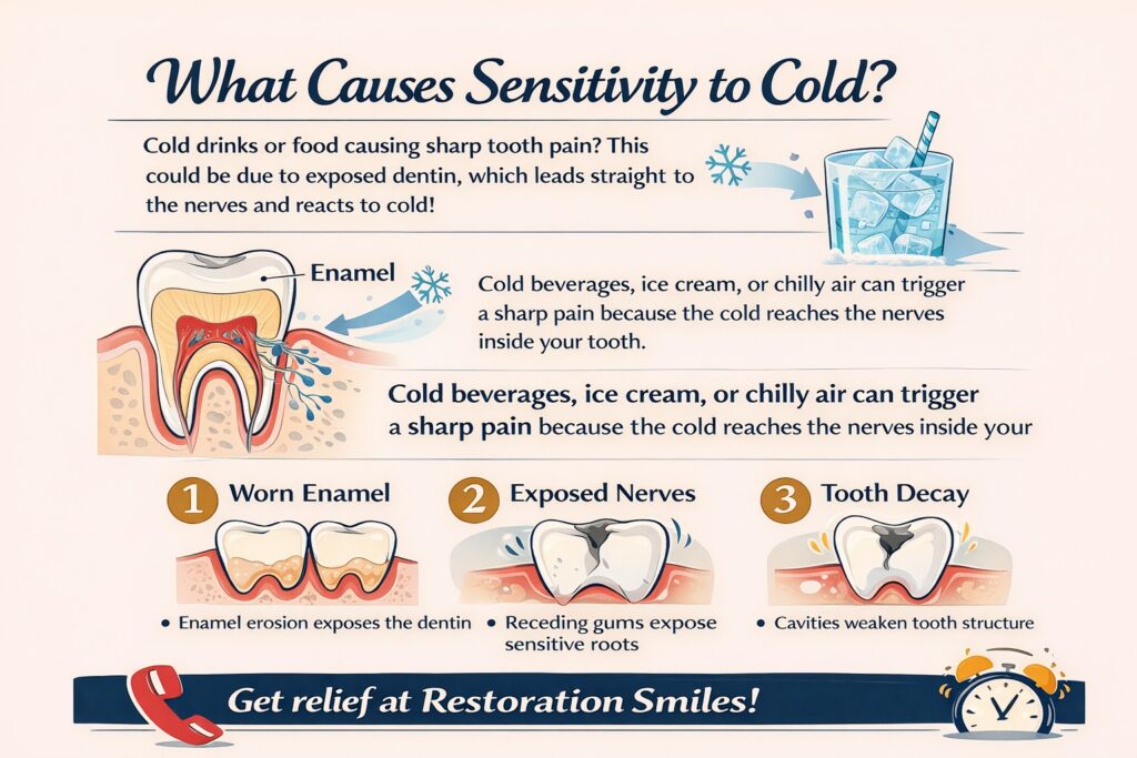 Tooth Sensitivity to Cold: Emergency or Just a Cavity?